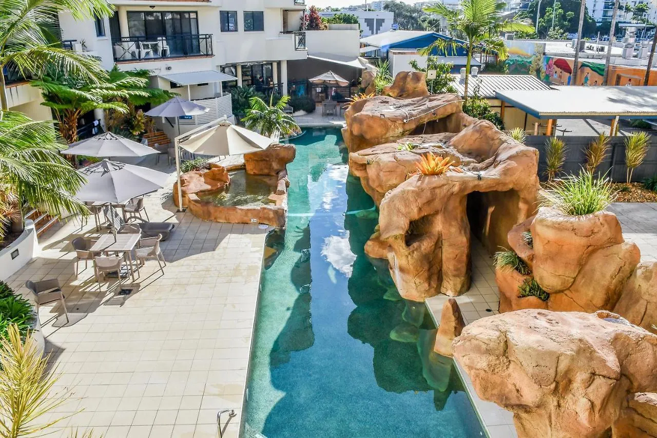 Second Floor 2 Bedroom Mooloolaba Escape - Caribbean Resort